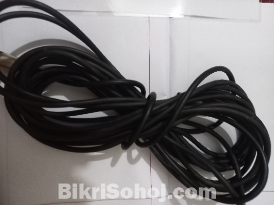 Cable and Microphone